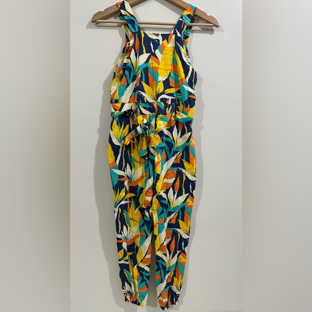 Ollington St. Colorful Leaf Print Kids One Piece